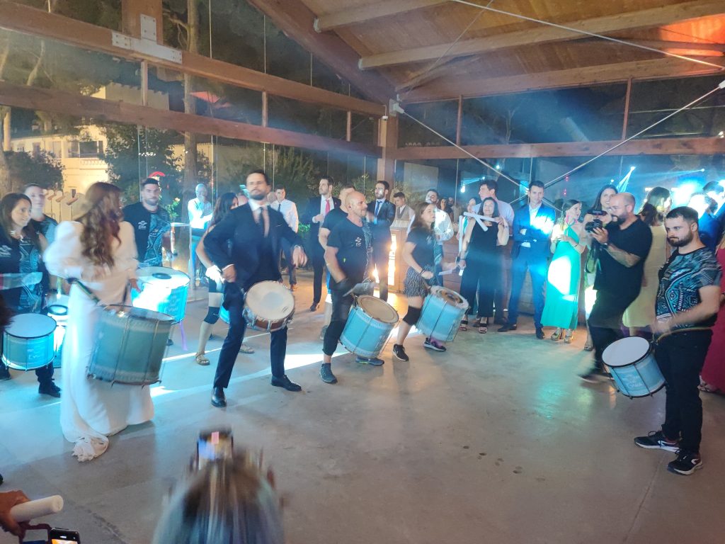Batucada boda Gomivent