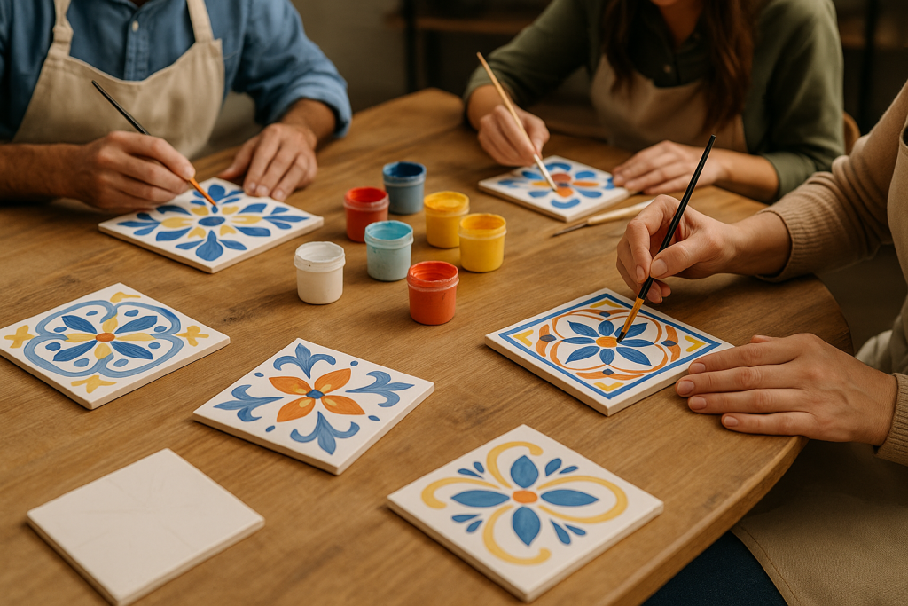 Taller de baldosas por Gomivent
