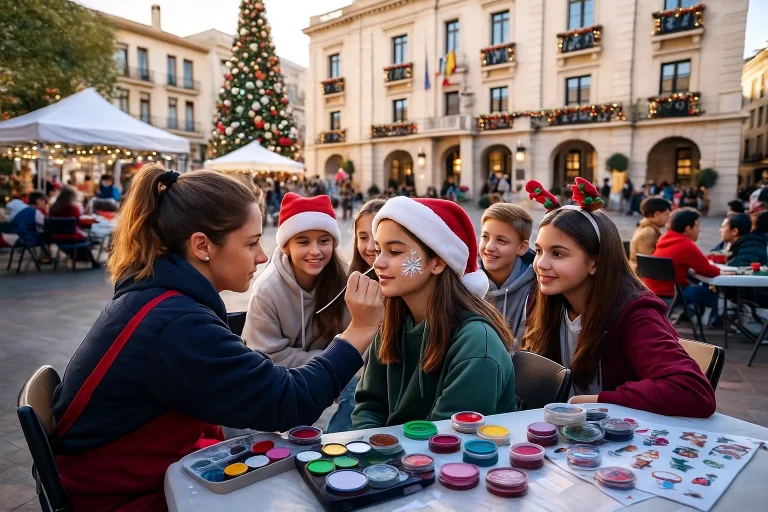 Campamento de navidad urbano
