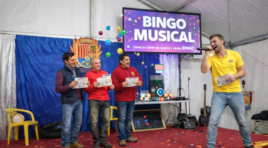 Bingo musical para eventos