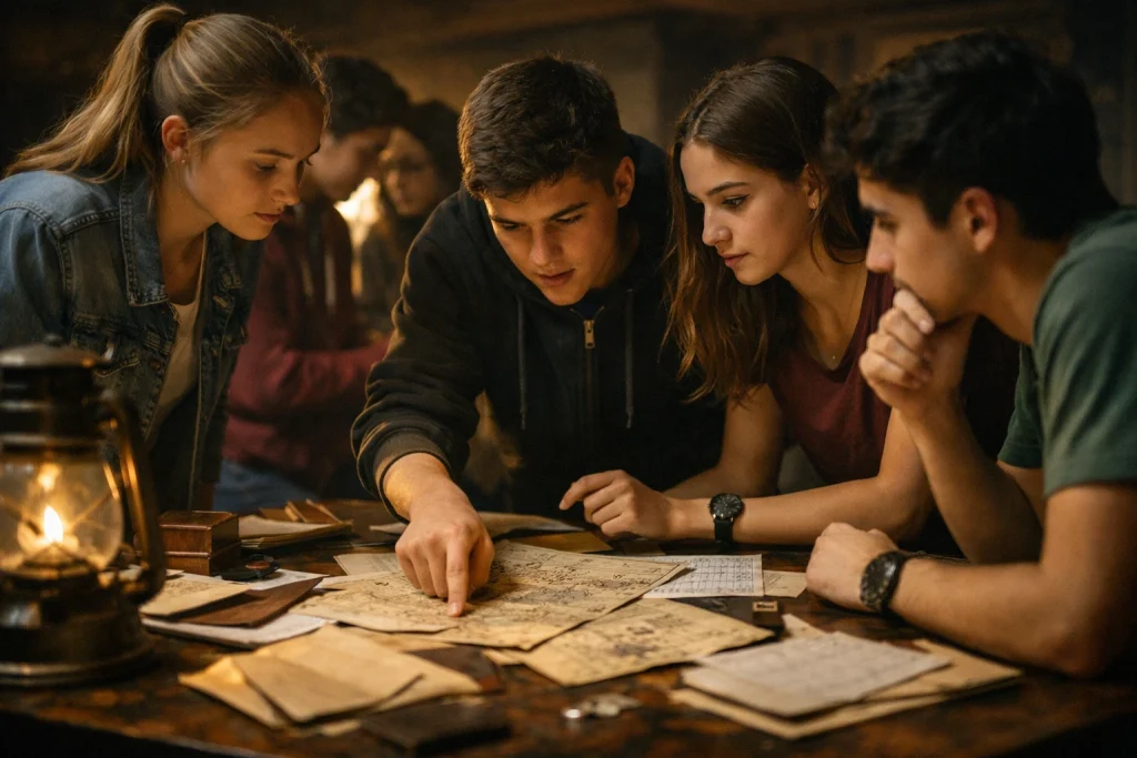 Juegos de misterios para jóvenes: descubre la experiencia inmersiva Noche de Clanes