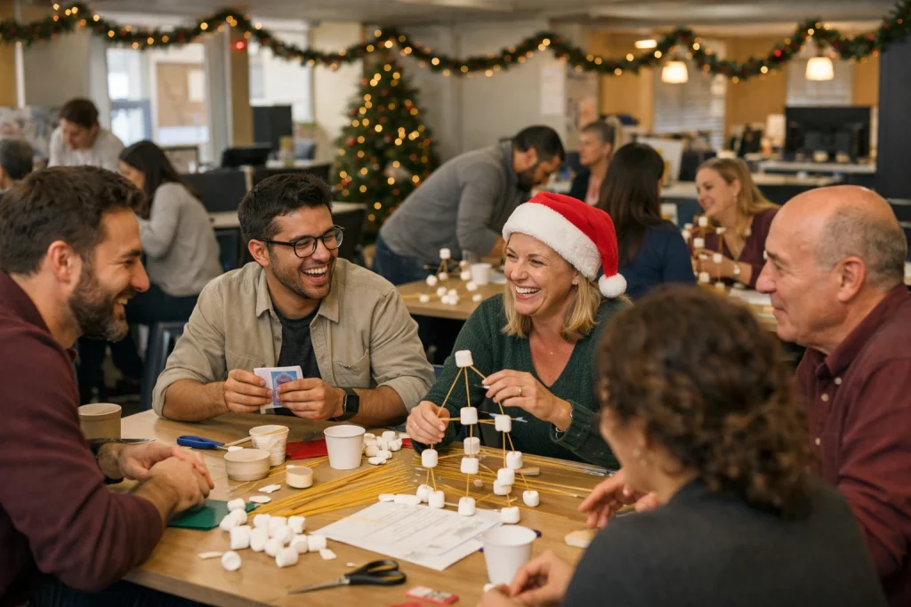 Fiesta de Navidad en la oficina: actividades e ideas para organizarla